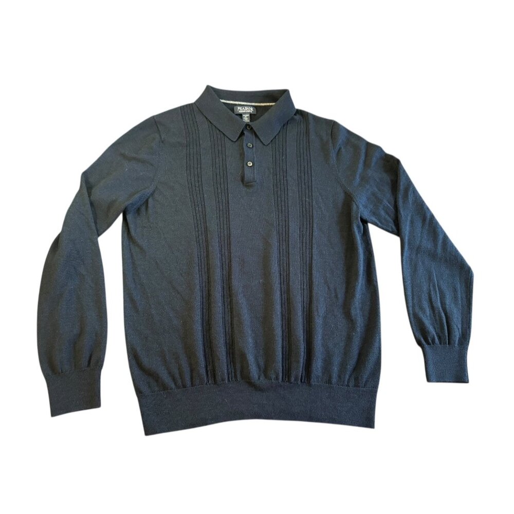 Jos. A. Bank Comfort Stretch Merino Wool Blend Sweater Navy XXL